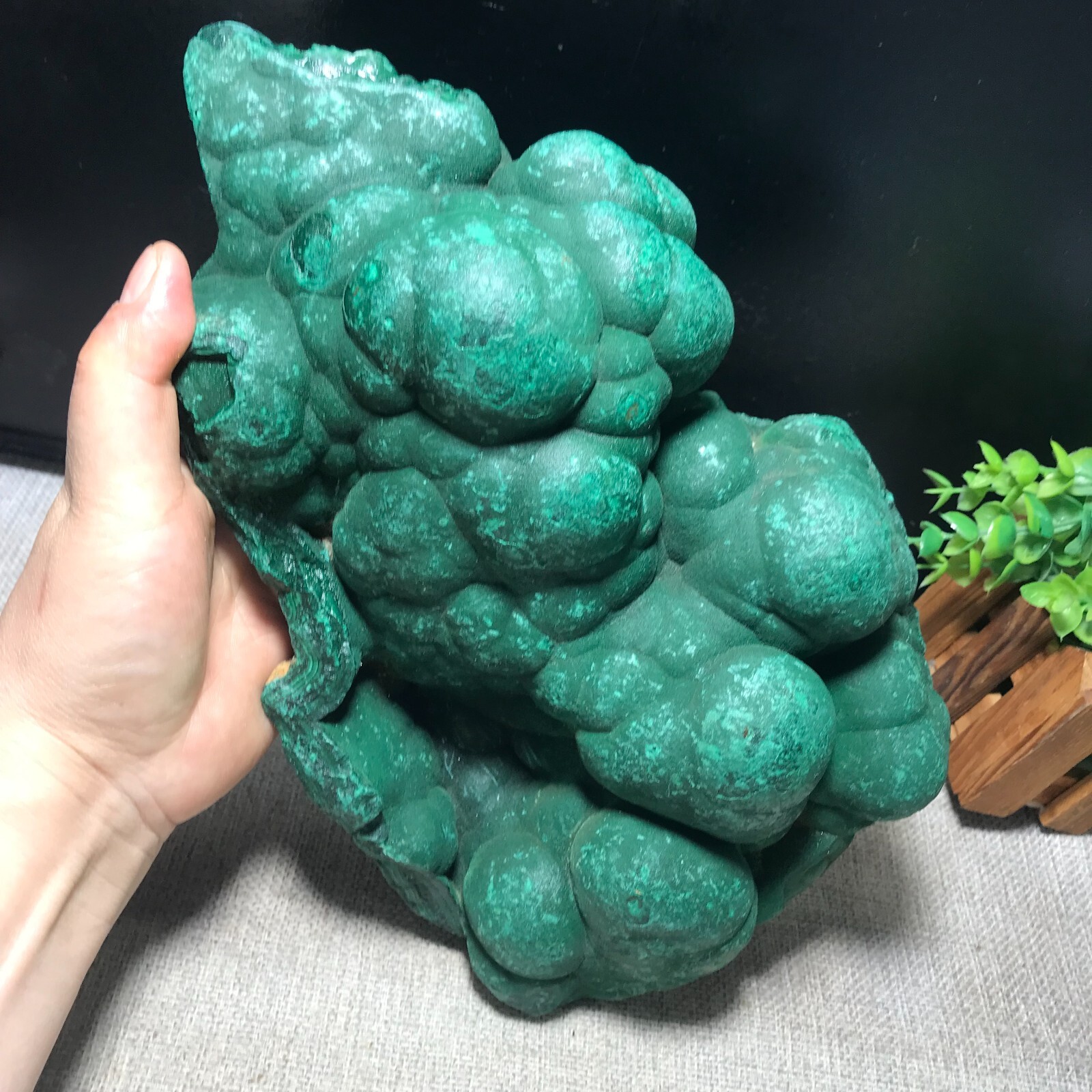 2632g Natural Raw Malachite Crystal Mineral Specimen collection  01