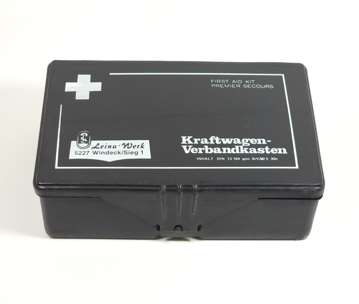 Vintage Hartmann German First Aid Kit  Kraftwagen Verbandkasten