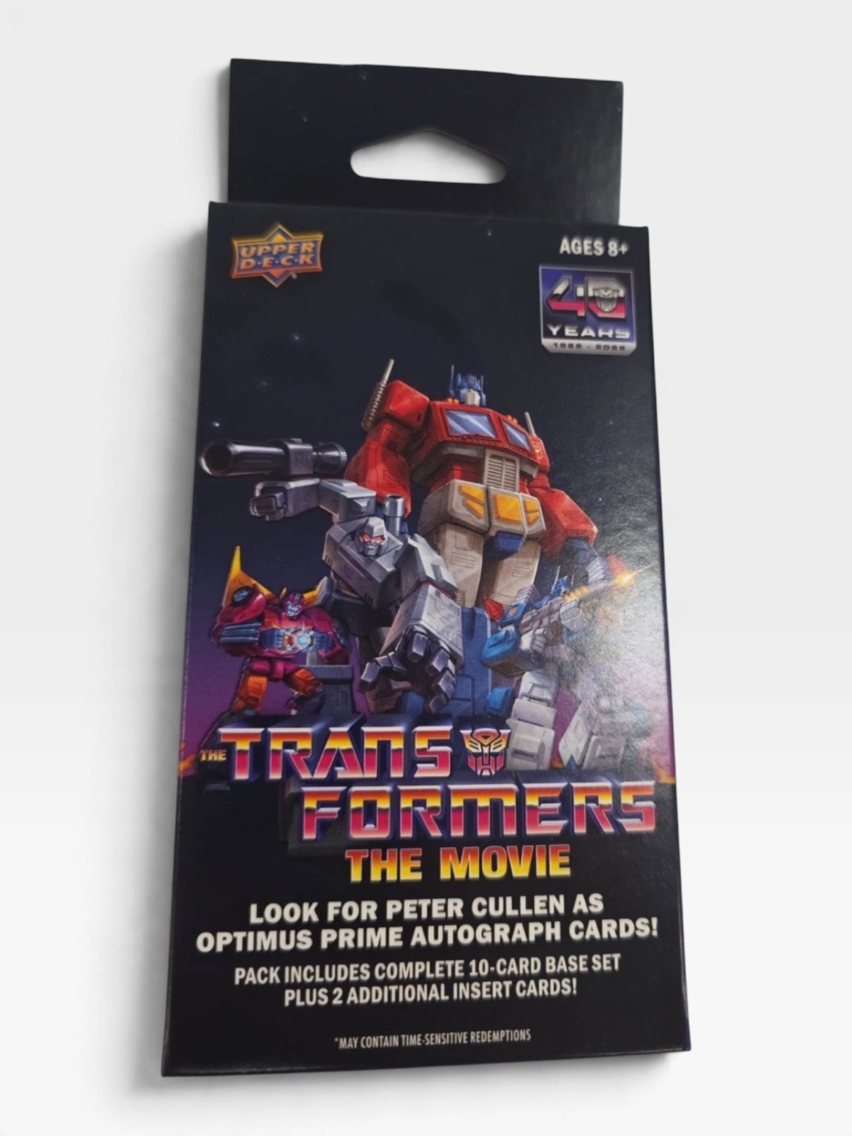 2026 Upper Deck Transformers The Movie Special Edition Trading Cards Hanger Box 2026 Upper Deck Transformers The Movie Special Edition Trading Cards Hanger Box