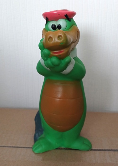 HANNA BARBERA WALLY GATOR cool squeeze figure vintage SPAIN squeeker intact 60\'s