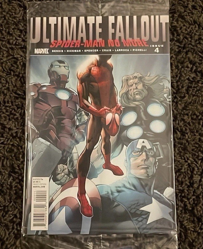 Marvel Ultimate Fallout #4 Spider-Man No More Single Issue Comic Book Marvel Ultimate Fallout #4 Spider-Man No More Single Issue Comic Book