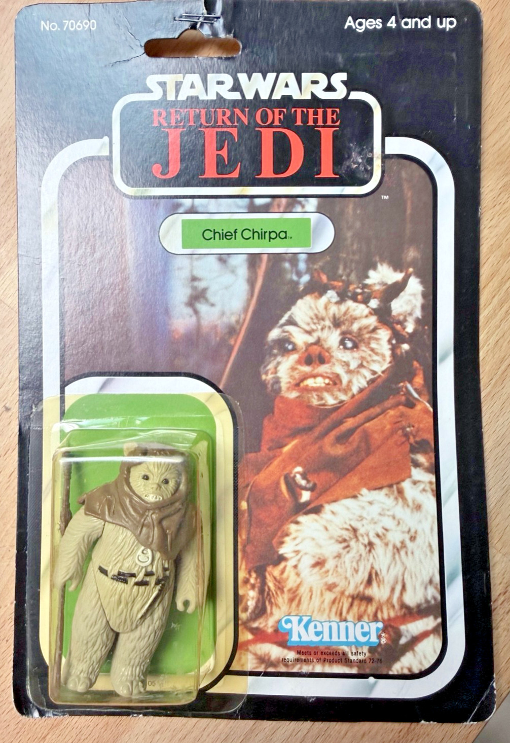 Vintage Kenner Star Wars Chief Chirpa Action Figure 1983 Return of the Jedi Vintage Kenner Star Wars Chief Chirpa Action Figure 1983 Return of the Jedi