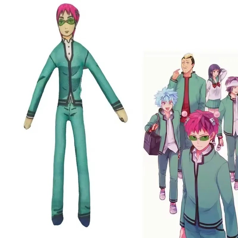 Anime the Disastrous Life of Saiki K Saiki Kusuo Cosplay Doll Twistable Shape