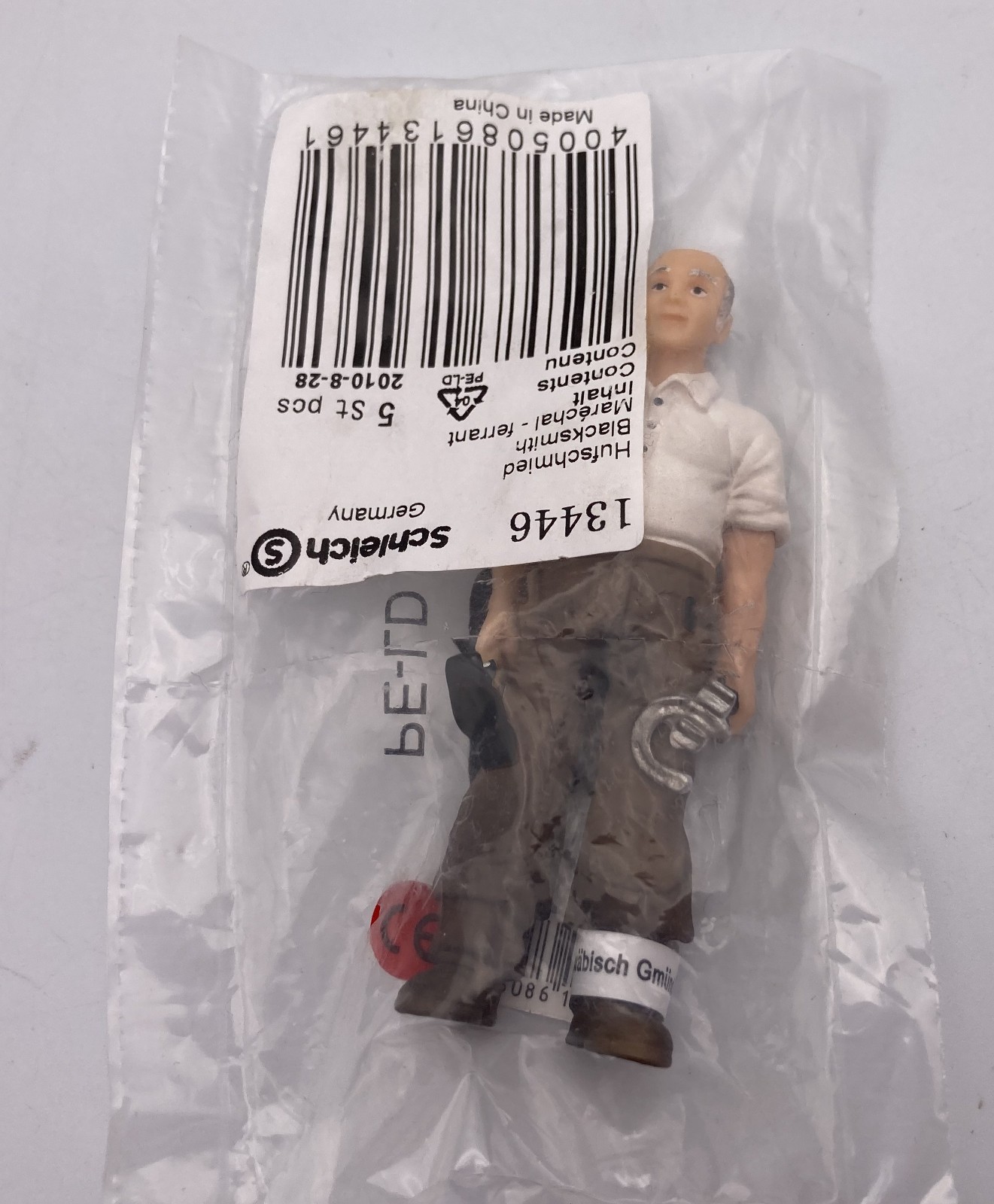 Schleich BLACKSMITH Farrier Man Vet Figure 2006 Retired 13446 NEW