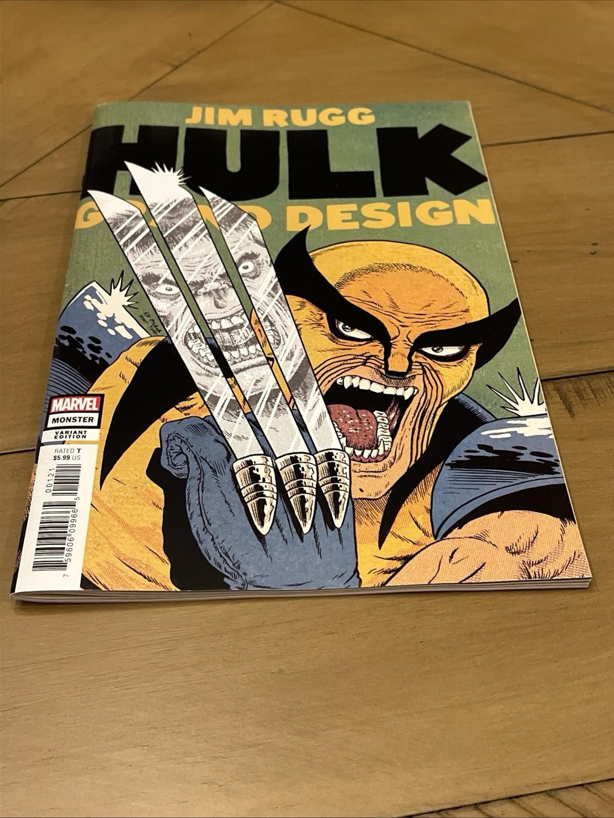 Hulk Grand Design Monster 1B Piskor Variant NM 2022 Jim Rugg