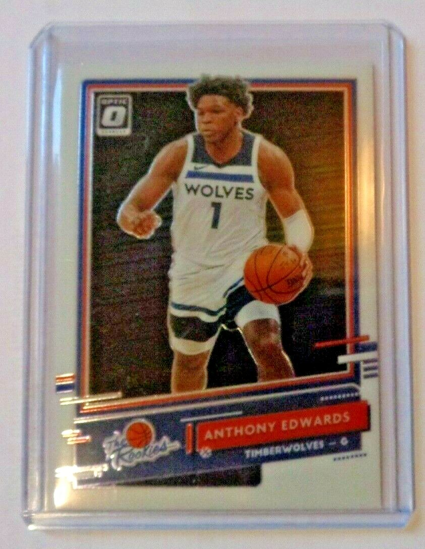 Anthony Edwards 2020-21 Donruss OpticThe Rookies #5