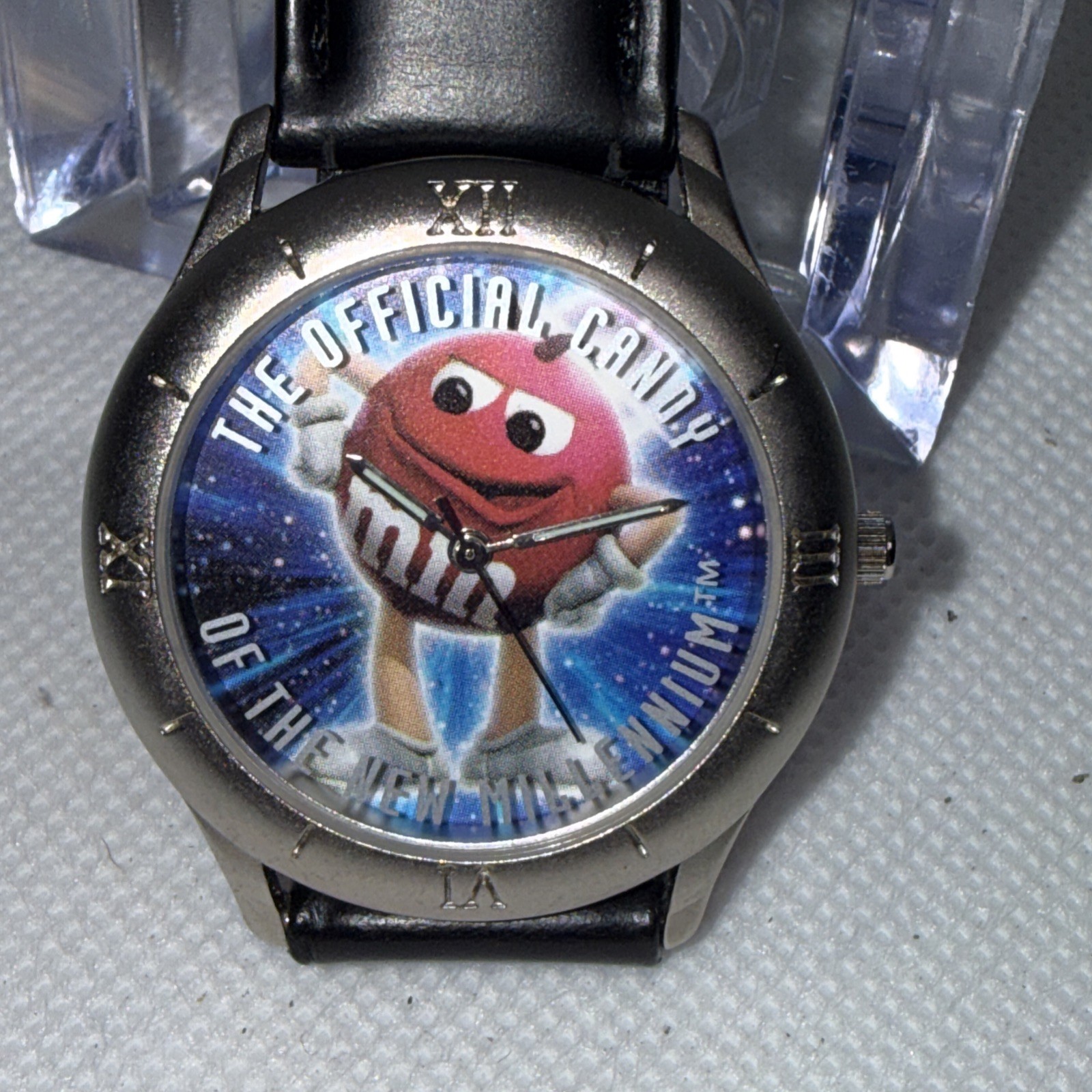 New Vintage M&M\'s Official Candy of The New Millenium Watch Limited Edition 1998