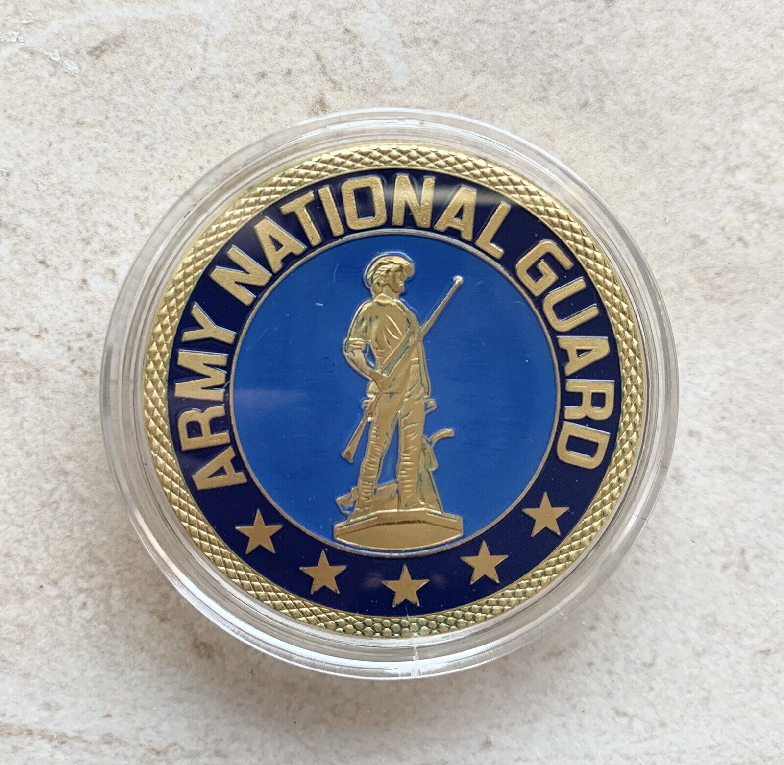 NATIONAL GUARD US Army *Always There Always Ready Challenge Coin