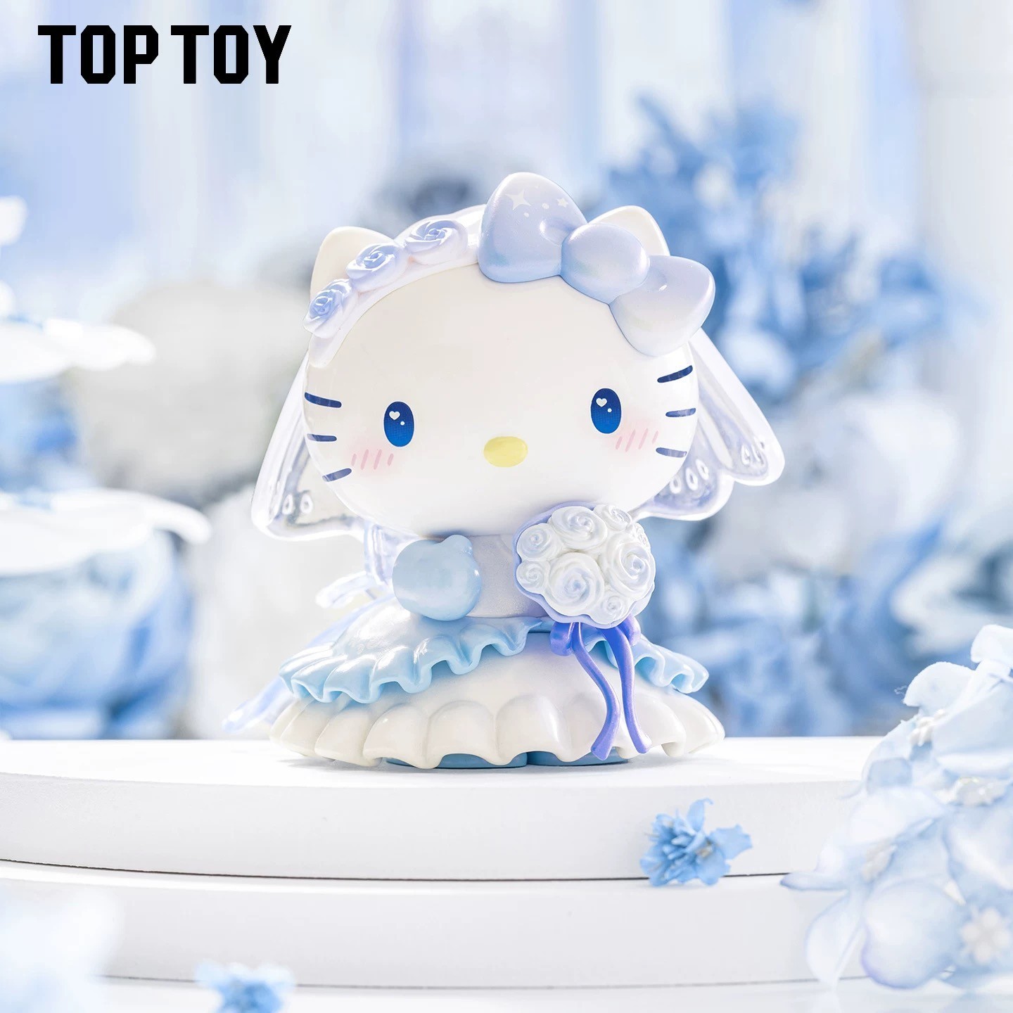 Hello Kitty and Friends Romantic Wedding Series Blind Box Figure Gift TOPTOY