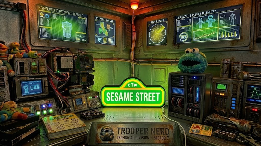 Sesame Street CTW Logo LED Light Box 10.31