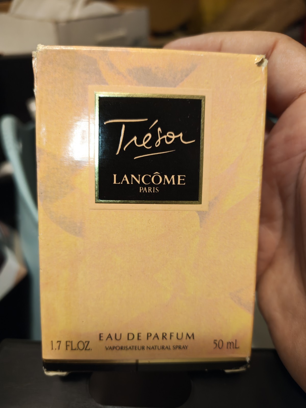Read Vintage 1990 Lancome Tresor Women's Perfume EDP Original Formula 1.7 Oz 