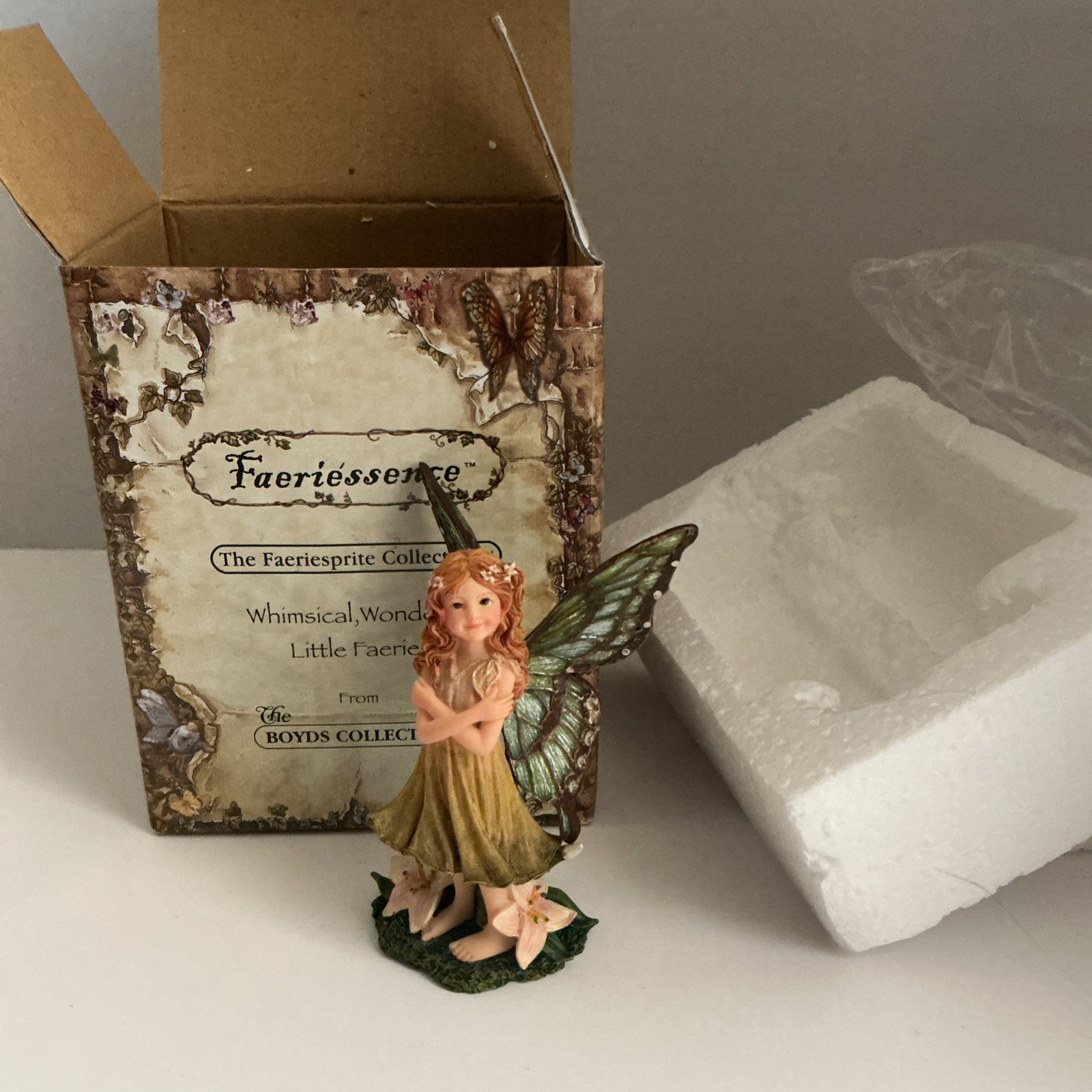 VINTAGE BOYDS BEARS & FRIENDS FAERIESSENCE Lizzie Faeriesprite 36045 VINTAGE BOYDS BEARS & FRIENDS FAERIESSENCE Lizzie Faeriesprite 36045