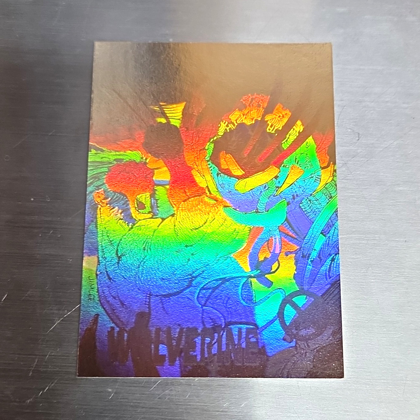 Impel Marvel Universe Series III Wolverine Hologram Checklist Card #XH-1 (1992)