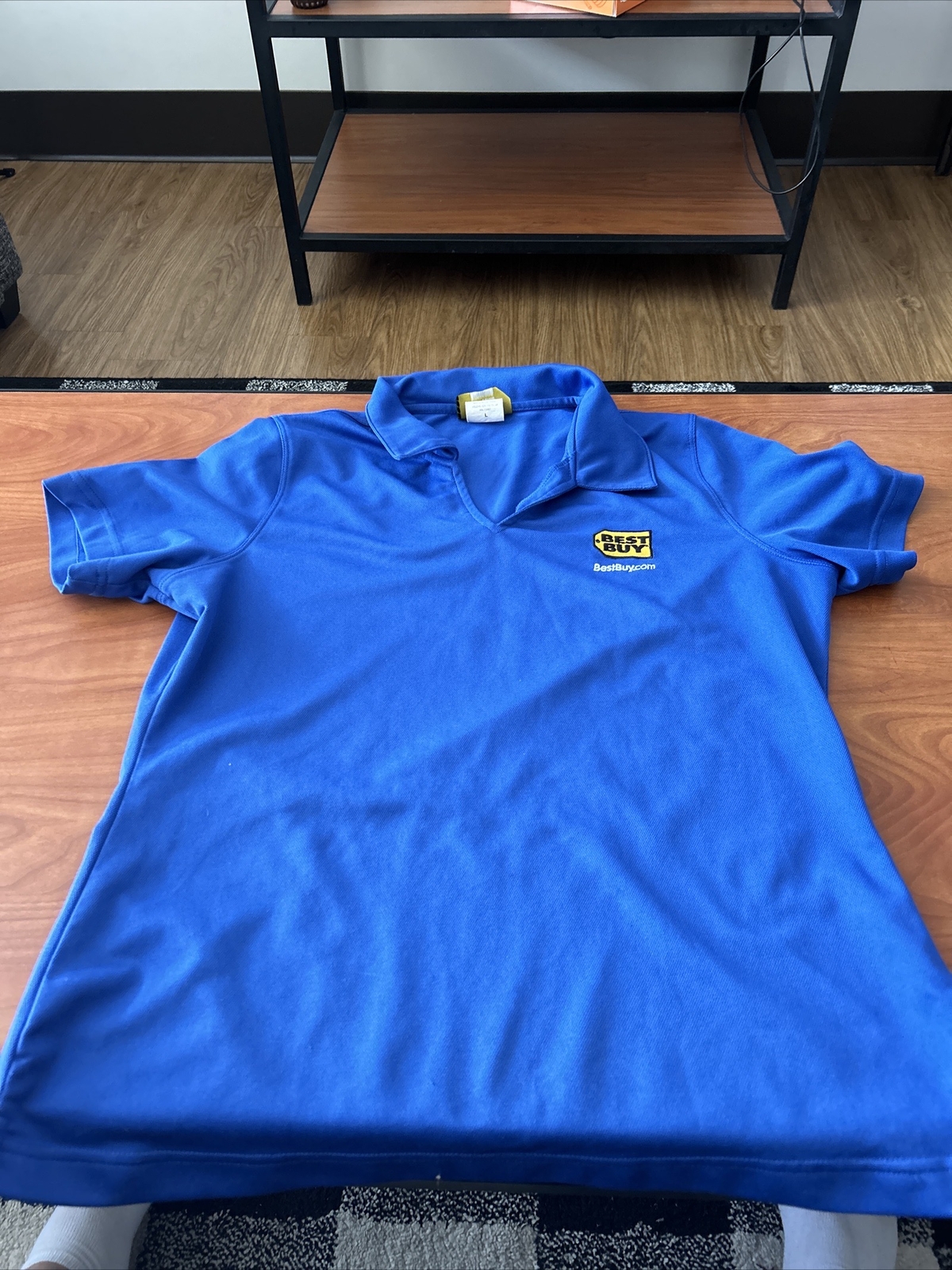 BEST BUY ~ Womens LRG ~ OFFICIAL Associate Worker Uniform Work Polo Shirt