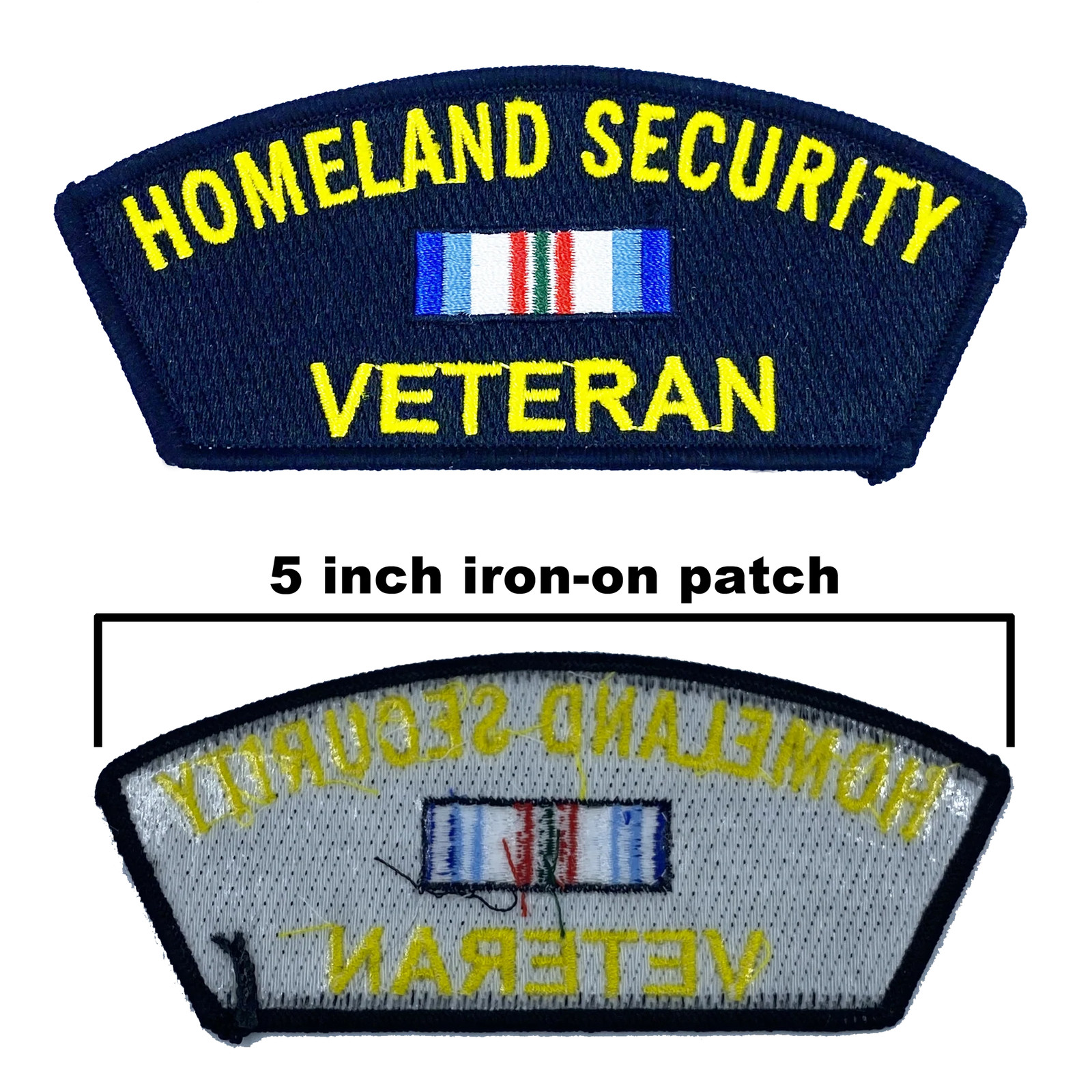 CC-007 Homeland Veteran retired Patch CBP TSA USCG USSS FEMA CIS FAM ICE HSI OIG