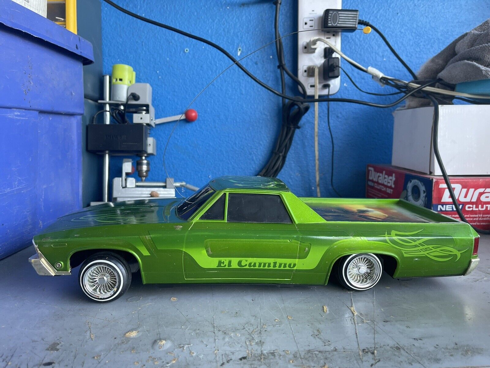 Vintage 1/12 Scale radioshack 1969 El Camino Working 100%.There\'s a youtube Link