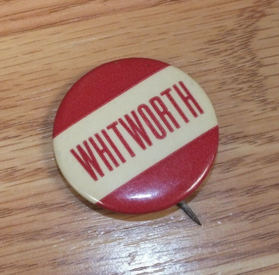 Vintage Felt Crafters Plaistow, N.H. Whitworth Collectible Button Pin