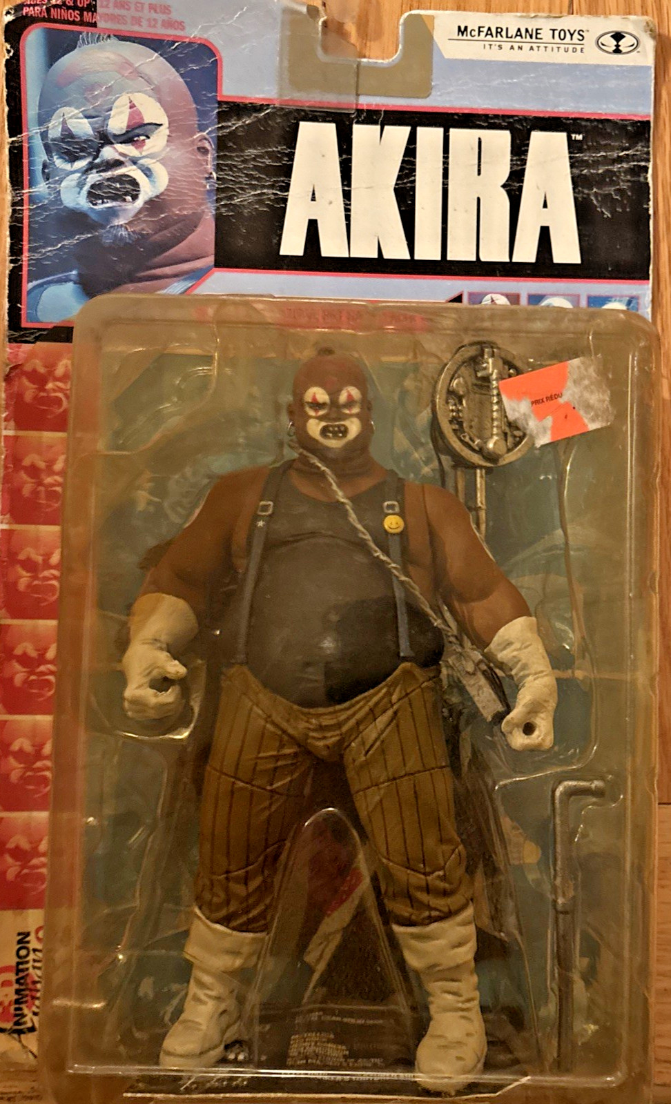2000 McFarlane Toys 3D Animation From Japan 2 AKIRA Joker Clown Bike Leader-b18