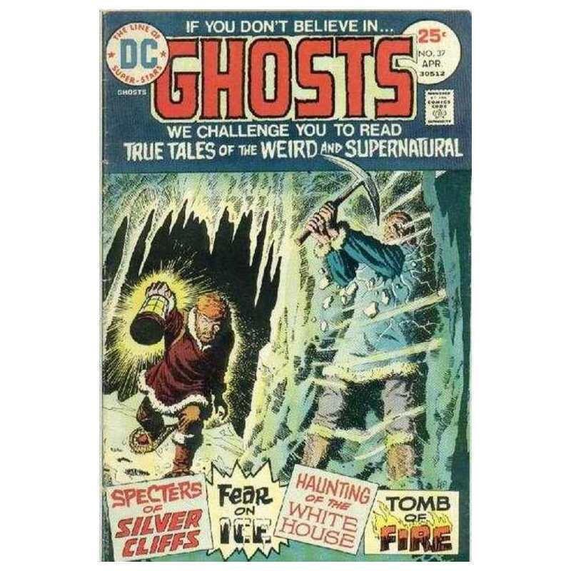 Ghosts #37 - 1971 series DC comics VG minus Full description below [w 