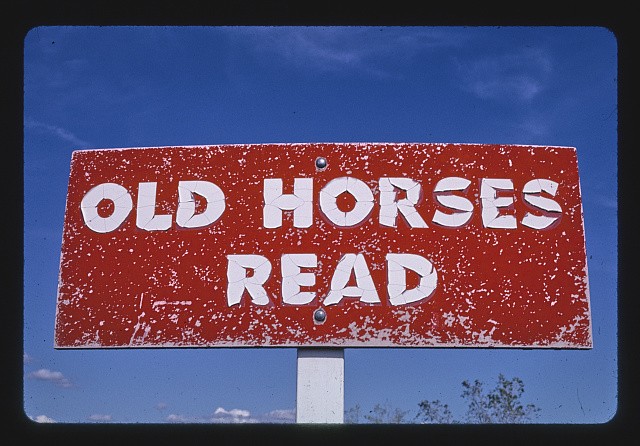 Photo:Retro Burma Shave sign#1, Route 66, Peach Springs, Arizona