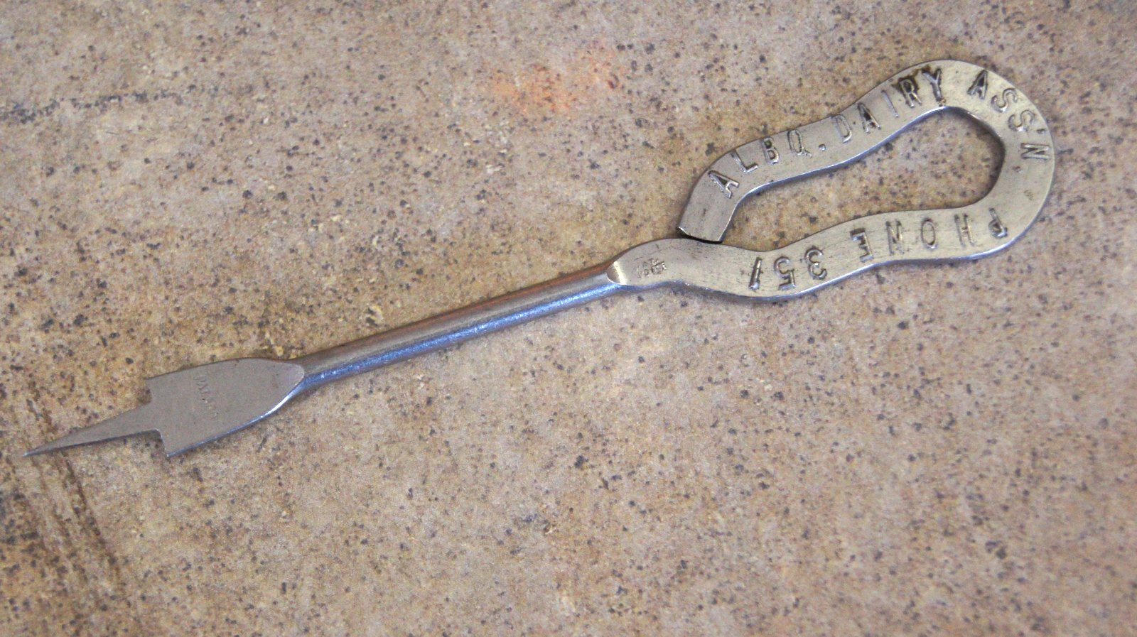 Vintage Albuquerque Dairy Association Phone 351 Ice Pick