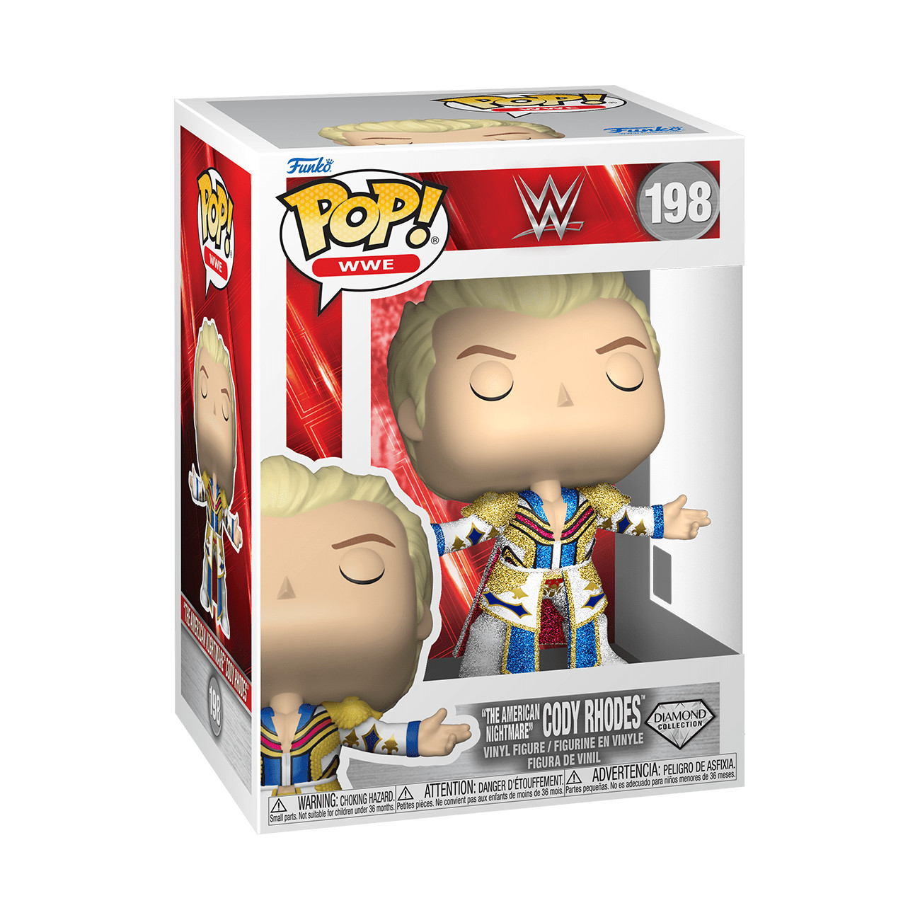 Funko POP WWE: WWE - Cody Rhodes Collectible Vinyl Figure