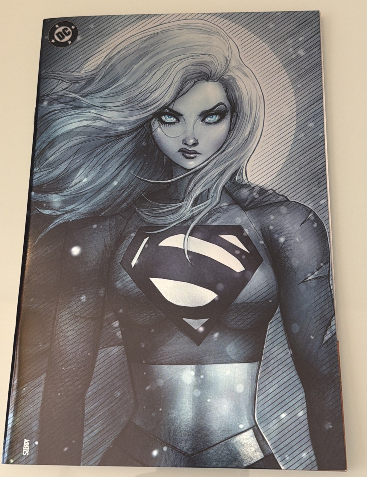SUPERGIRL & LEGION #23 SDCC Blind Bag Variant Nathan Szerdy Virgin Foil /350 SUPERGIRL & LEGION #23 SDCC Blind Bag Variant Nathan Szerdy Virgin Foil /350
