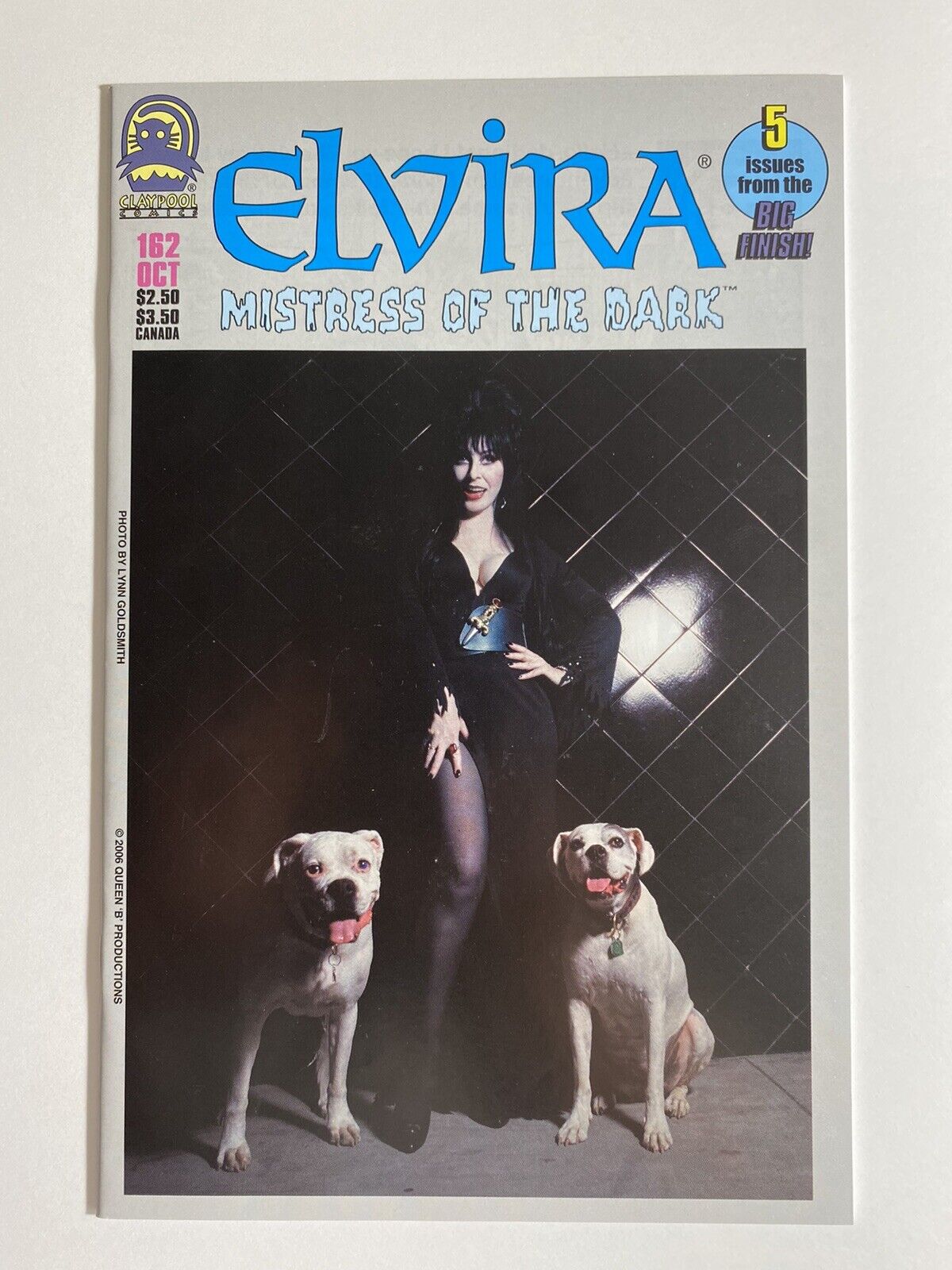 Elvira Mistress of the Dark 162 VF/NM - Claypool Comics Low Prt Vampira Misfits
