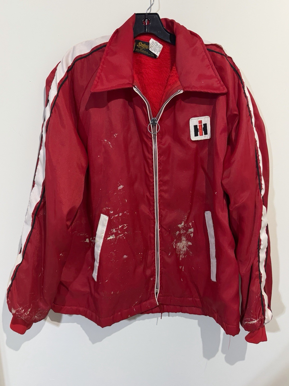 Vintage IH International Harvester Medium Weight Jacket L 1970's Swingster