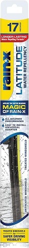 Rain-X 5079283-2 Latitude With Water Repellency Wiper Blade 17\