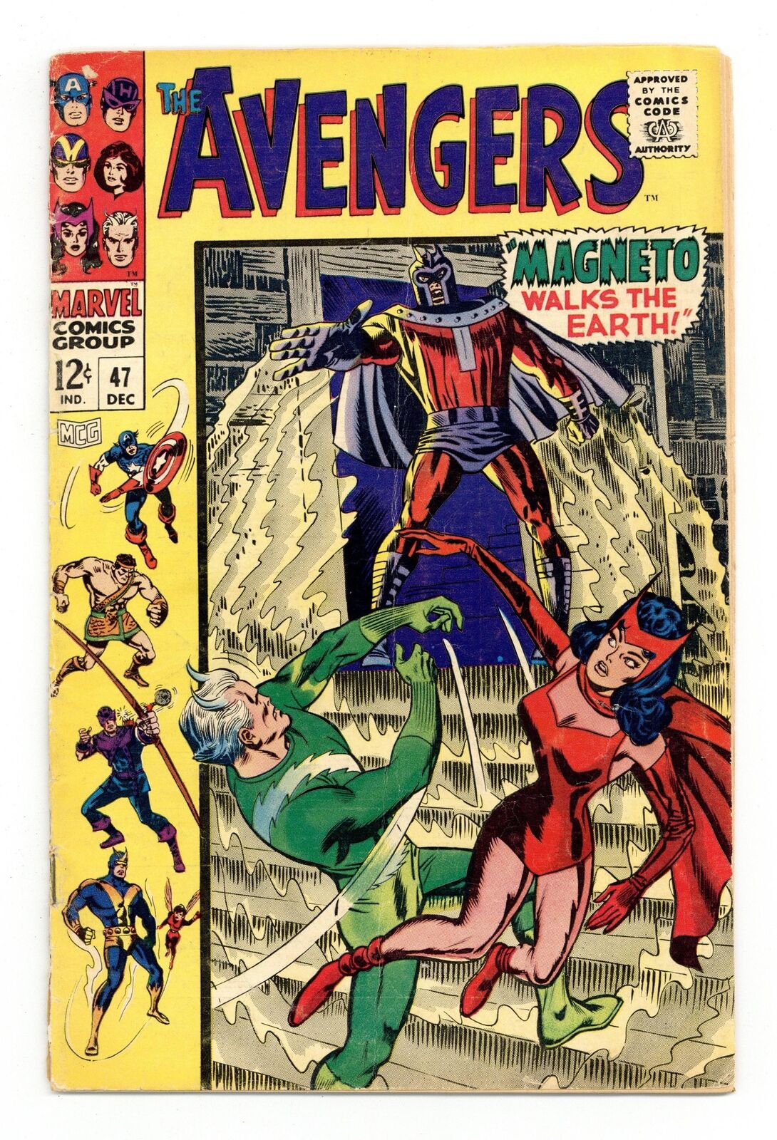 Avengers #47 PR 0.5 1967 1st app. Dane Whitman