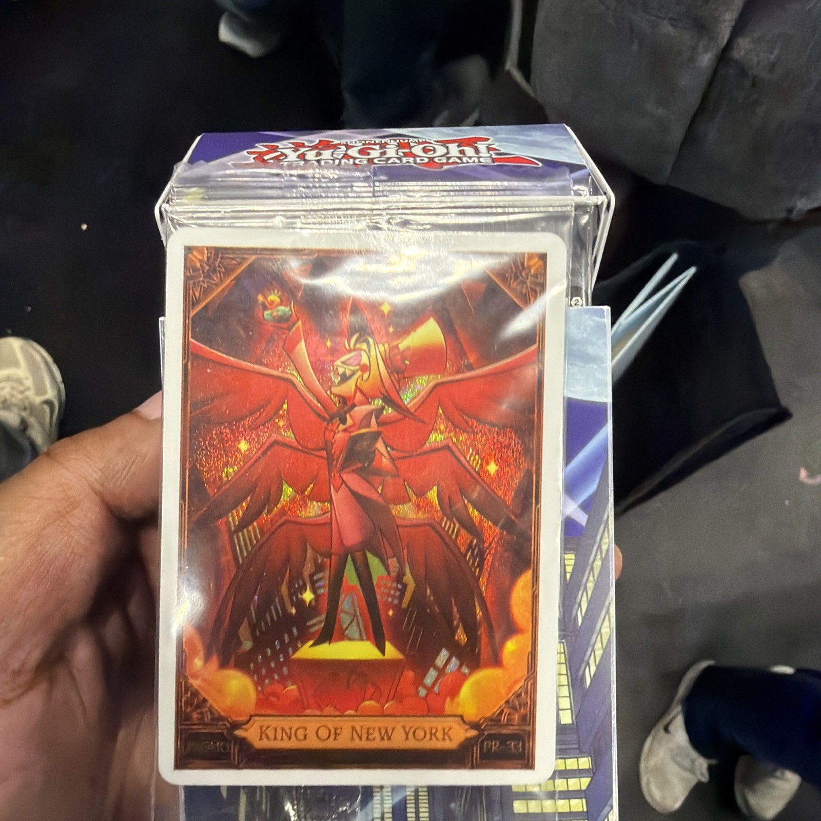 Hazbin Hotel Lucifer King of New York Comic Con Promo Card NYCC 2026 exclusive