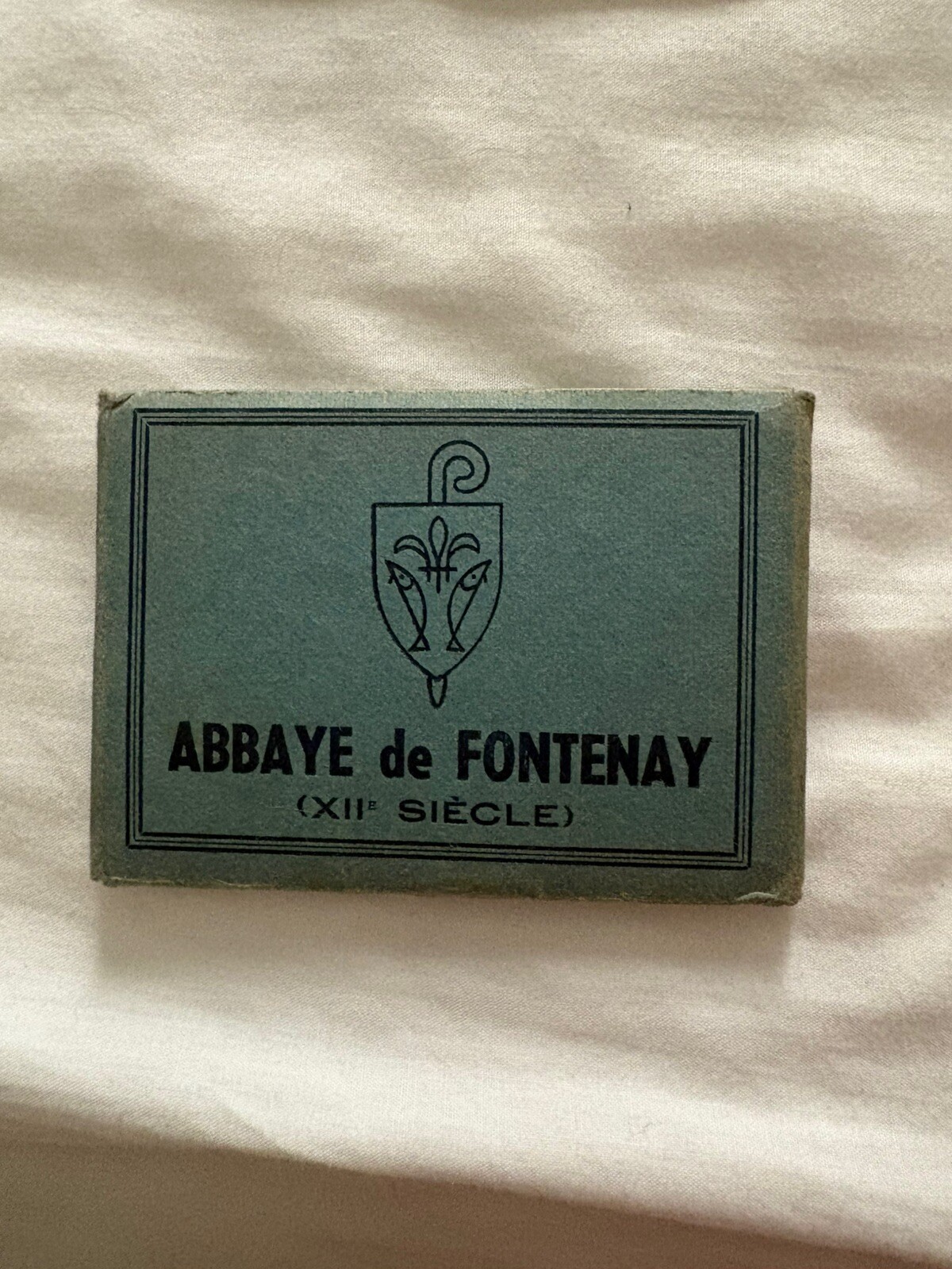 Vintage ABBAYE de FONTENAY Souvenir Photographs 10 French