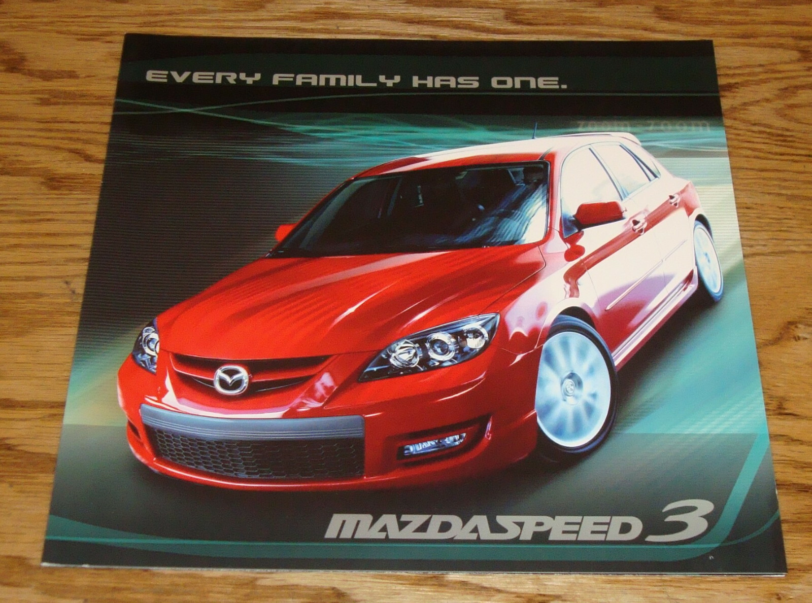 Original 2007 Mazda Mazdaspeed 3 Deluxe Sales Brochure 07