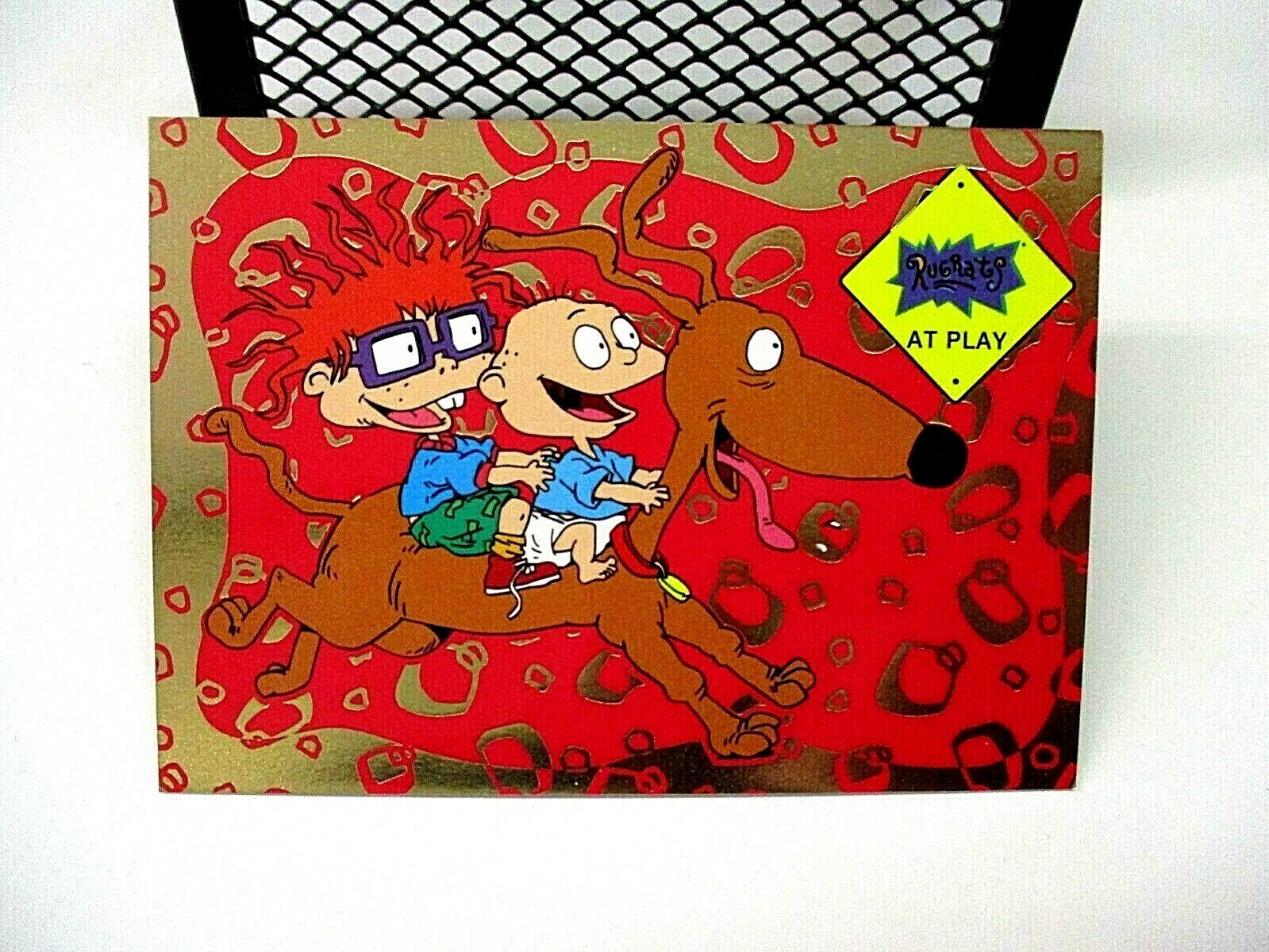 1997 Tempo Cards Nickelodeon Nicktoons -RUGRATS AT PLAY GOLD FOIL #1* *0972/2500