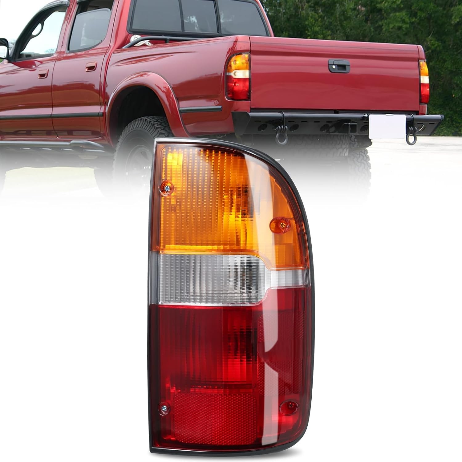 Nilight Taillight Assembly for 1995 1996 1997 1998 1999 2000 Toyota Tacoma