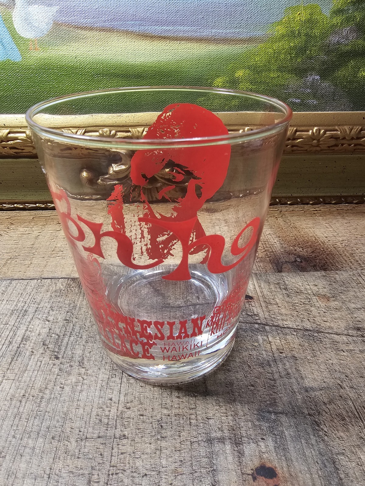 Vintage Don Ho Polynesian Palace Rocks Glass Reef Towers Waikiki Hawaii 