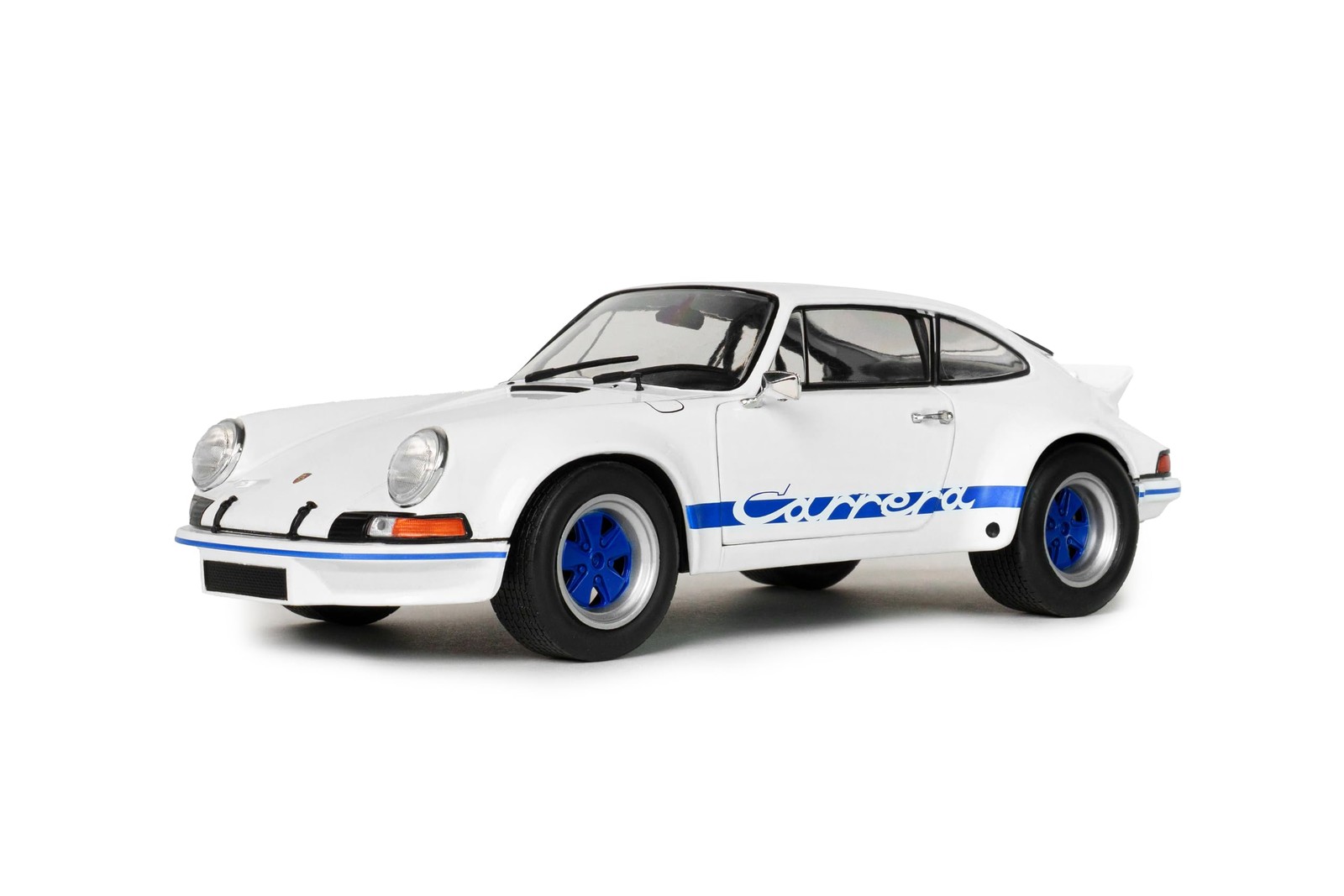 Solido 1:18 Porsche 911 RSR 1973 White Blue Diecast Model Car S1801119 Solido 1:18 Porsche 911 RSR 1973 White Blue Diecast Model Car S1801119