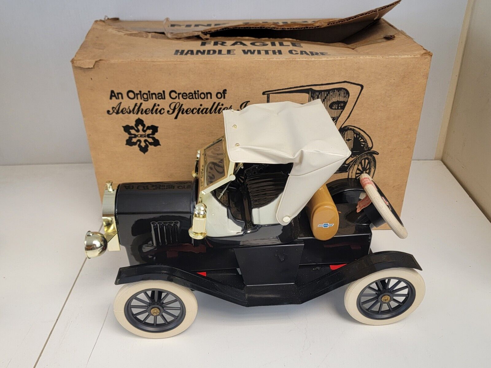 Collectible Vintage McCormick 1914 Chevrolet Limited Edition Decanter Michter's