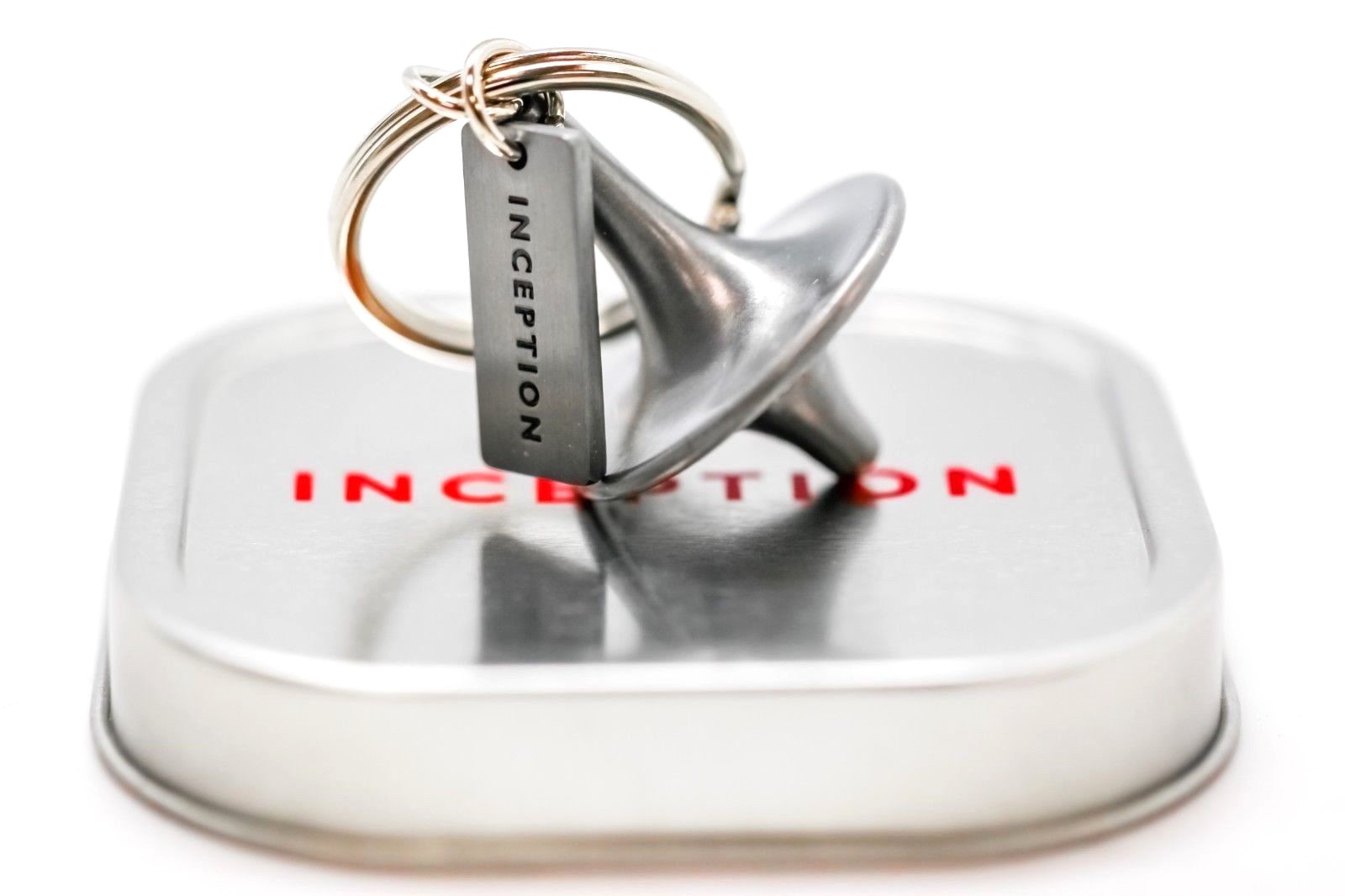Inception Spinner Top Gyro Key Fob Ring Keychain Official Movie Promo Case Totem Inception Spinner Top Gyro Key Fob Ring Keychain Official Movie Promo Case Totem