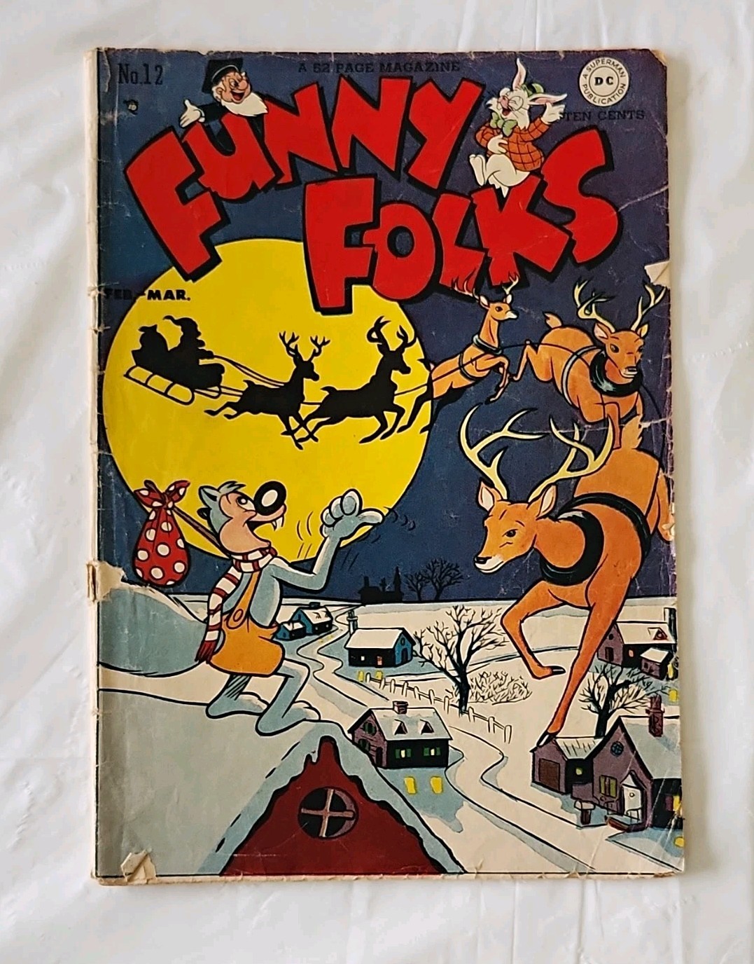 DC Funny Folks #12 Comic Book - March Issue, DC Universe Series