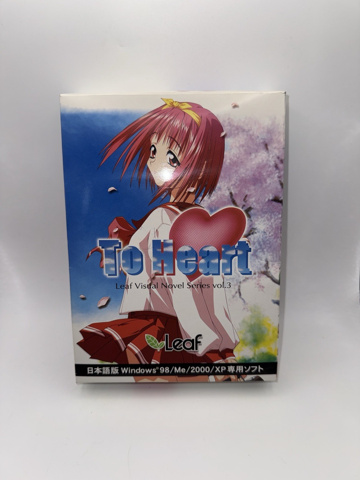 To Heart Volume 3  Leaf PC Windows Visual Novel Xrated Japanese Import Anime