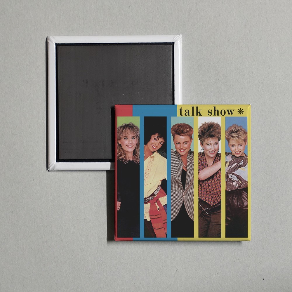 The Go-Go's - Talk Show Album Cover Locker Fridge Magnet The Go-Go's - Talk Show Album Cover Locker Fridge Magnet