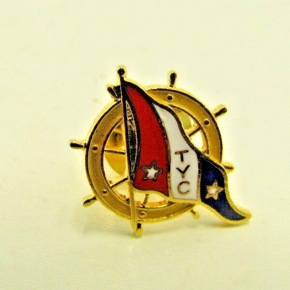 Toledo Yacht Club Lapel Pin, Toledo OHIO Vintage Unused Pin