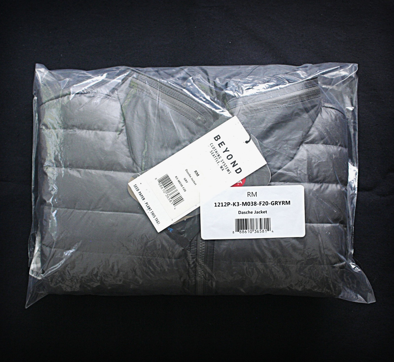 Beyond Clothing Dasche Jacket - Gray - Medium