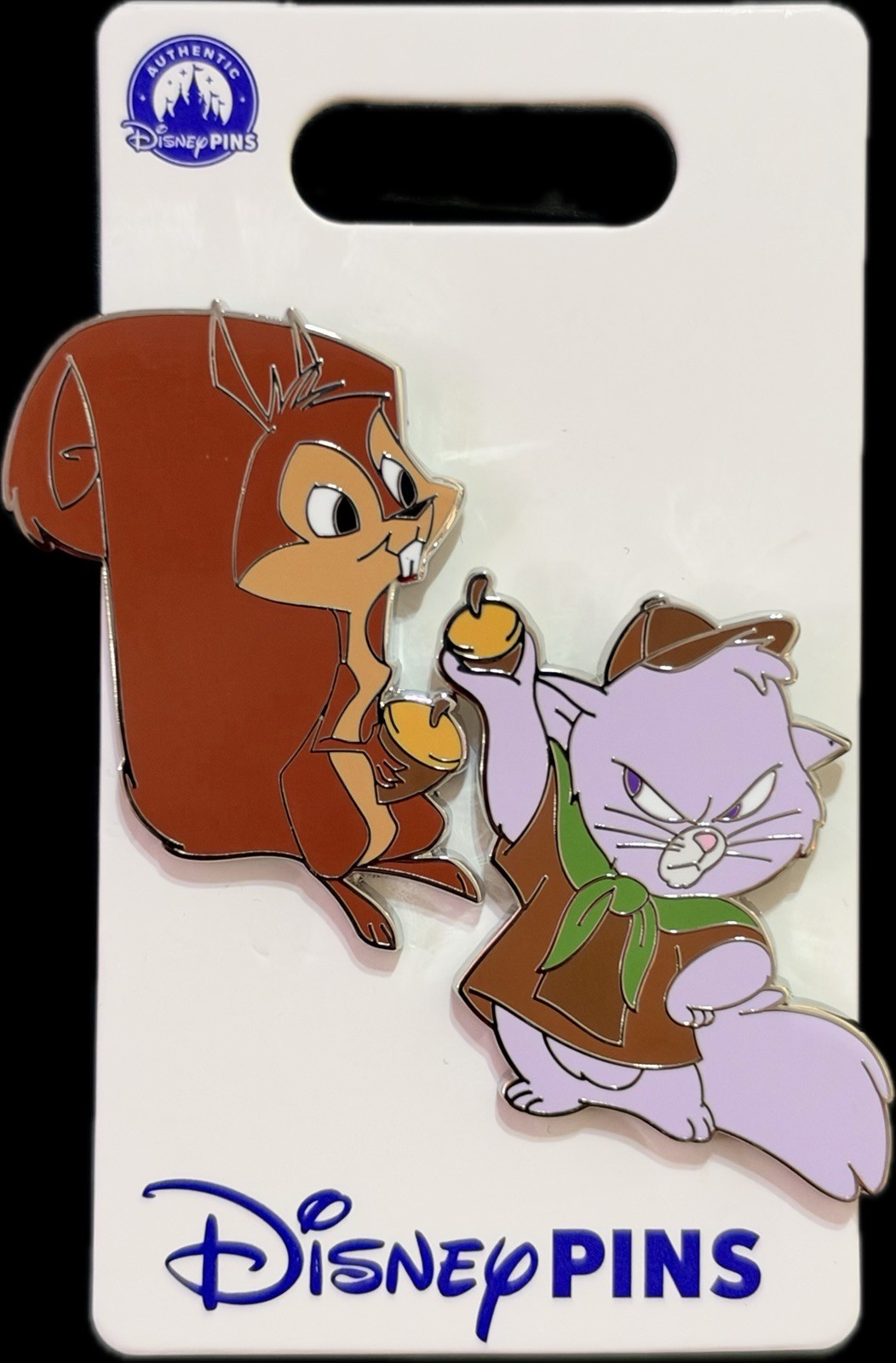 2026 Disney Parks Emperors New Groove Yzma As Cat & Bucky Squirrel OE 2 Pin Set