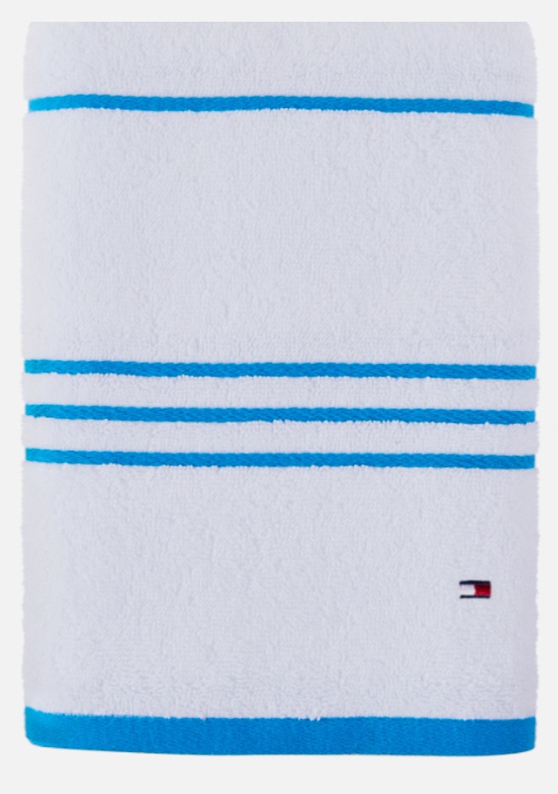 Tommy Hilfiger Modern American White Blue Stripe Big 30 Tommy Hilfiger Modern American White Blue Stripe Big 30