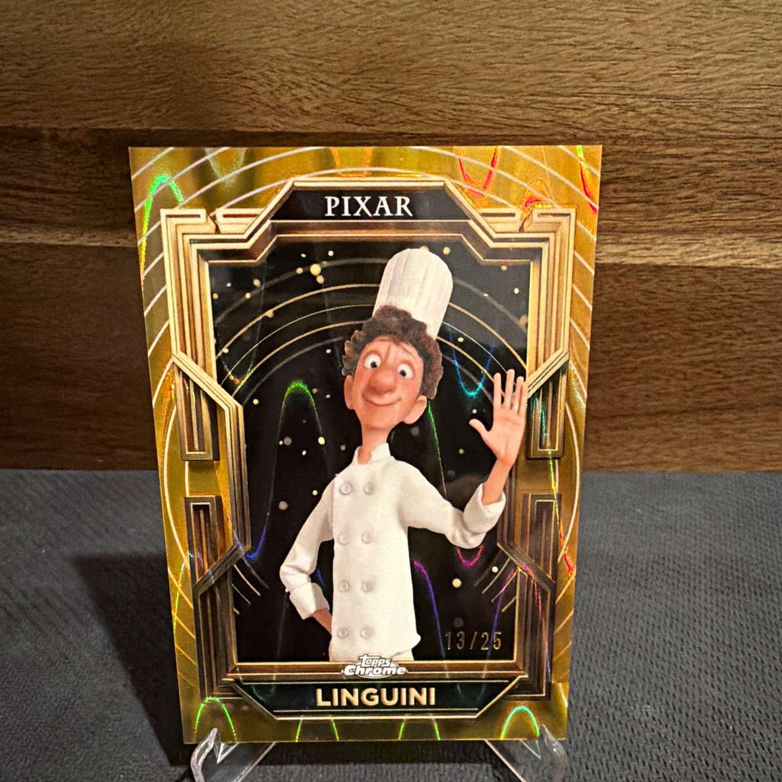 2025 Topps Chrome Disney Linguini (Ratatouille) #41   13/25