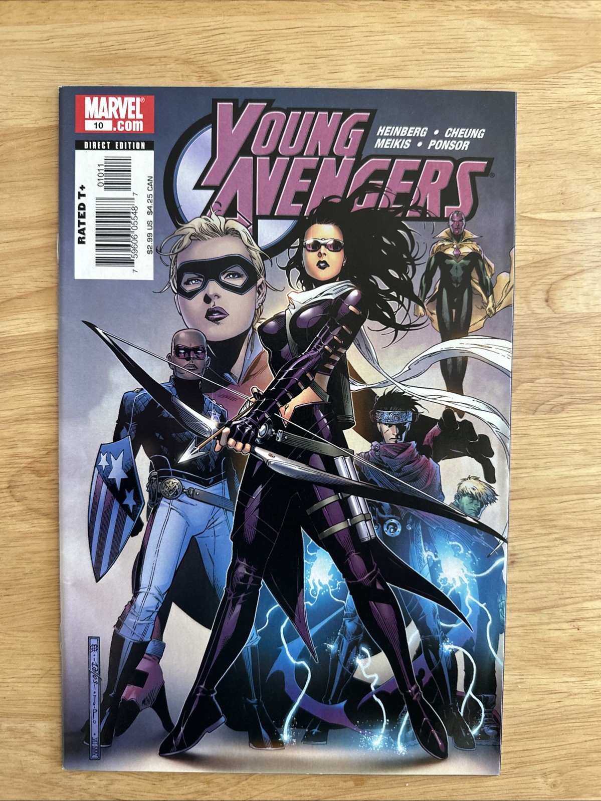 Young Avengers #10 Marvel Comics 2006 1st App Tommy Shepherd (Speed) Young Avengers #10 Marvel Comics 2006 1st App Tommy Shepherd (Speed)