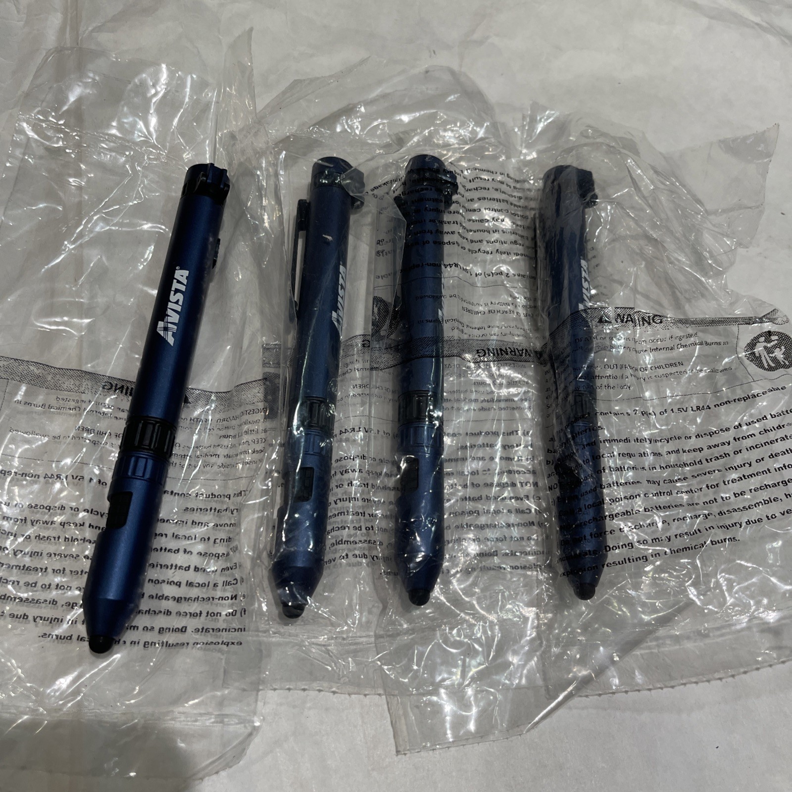 Qty 4 Tactical Pen 6-in-1 / Flashlight / Ballpoint /Compass/Screwdriver/Stylus Qty 4 Tactical Pen 6-in-1 / Flashlight / Ballpoint /Compass/Screwdriver/Stylus